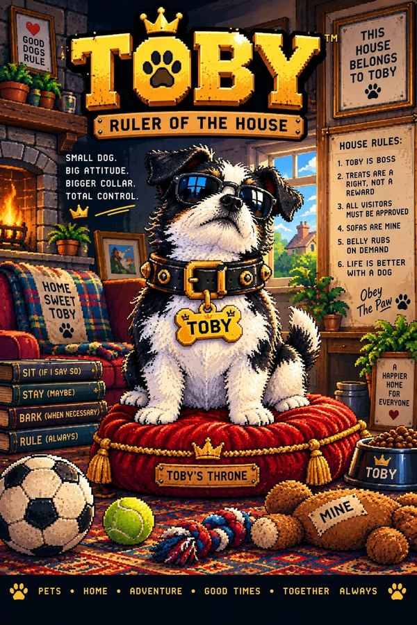 TOBY character poster